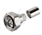 DIN 7/16 masculino crimpagem reta para LMR600 - Conector RF