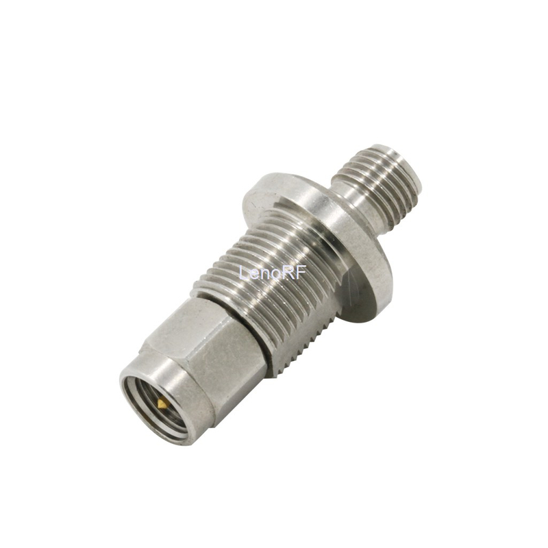 SMA Plug BHD para Jack RF Adaptador