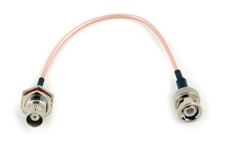 BNC masculino para n conjunto de cabos femininos