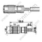 1.0 / 2.3 macho para conector RG179 RF