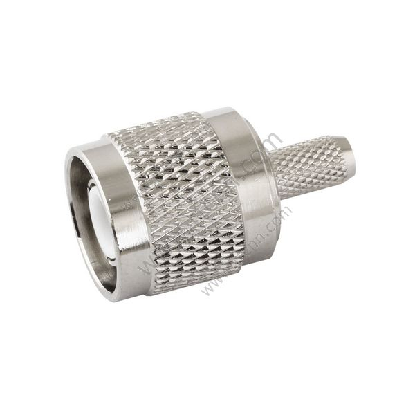 TNC masculino crimp direito para conector RG58 -RF
