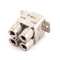 1.0 / 2.3 macho conector RF 4 conjunto de porta