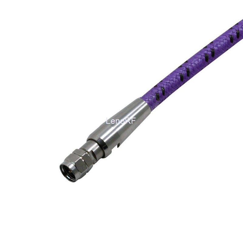 Plug 2.92mm para montagem de cabo de teste