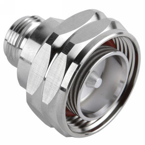 DIN 7/16 macho para n conector de RF feminino