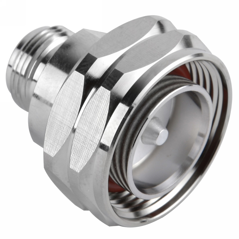 DIN 7/16 macho para n conector de RF feminino