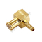 MCX masculino crimp ângulo direito para conector RG178 RF