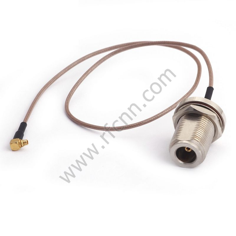 N fêmea para mmcx macho cabo de montagem de montagem
