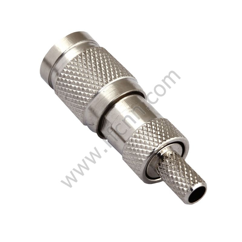 1.0 / 2.3 Crimping masculino reto para conector 75-2-2 RF