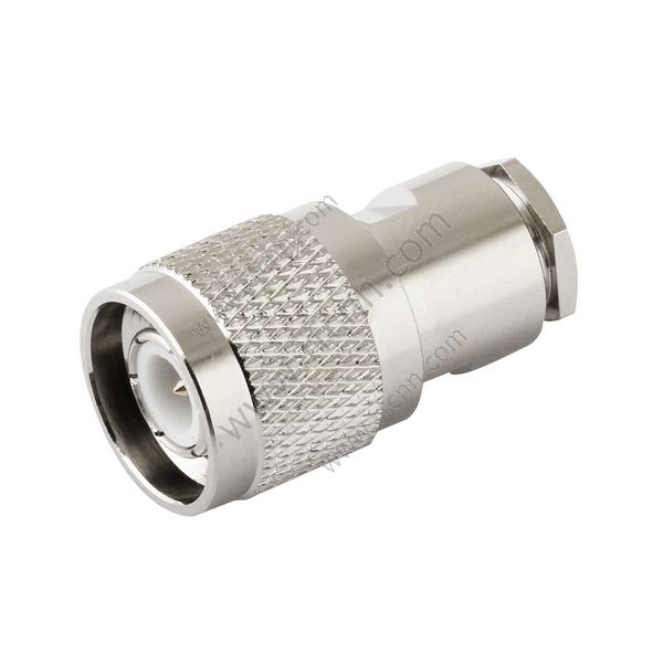 Braçadeira masculina TNC em linha reta para o conector RG58 -RF