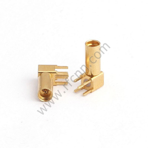 Conector de RF do PWB do ângulo direito do fêmea do MMCX