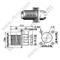 N Feminino Bulkhead Flange para RG142,58 RF Conector