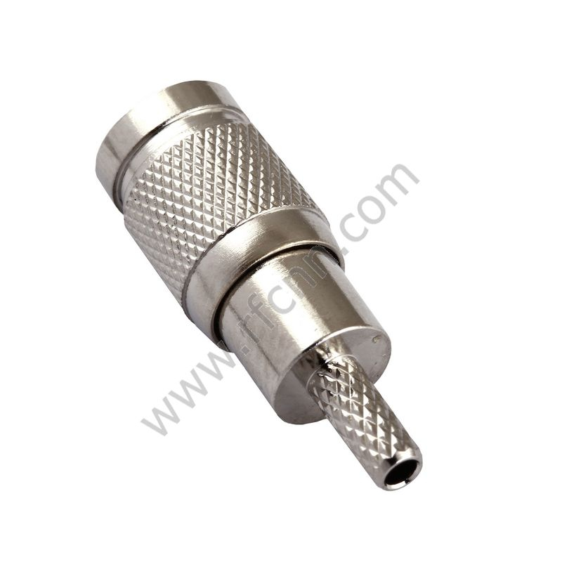1.0 / 2.3 Crimping masculino em linha reta para o conector RG179 RF