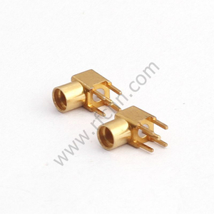 Conector de RF do PWB do ângulo direito do fêmea do MMCX