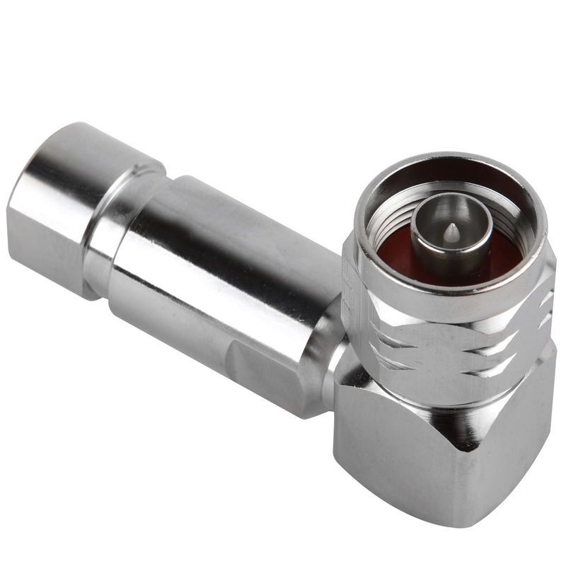 N ângulo direito masculino para o adaptador de conector RG6 RF
