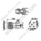 SSMA MASCULINO PARA PCB RF Connector
