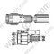SMA Masculino Crimp para RG58 RF Connector