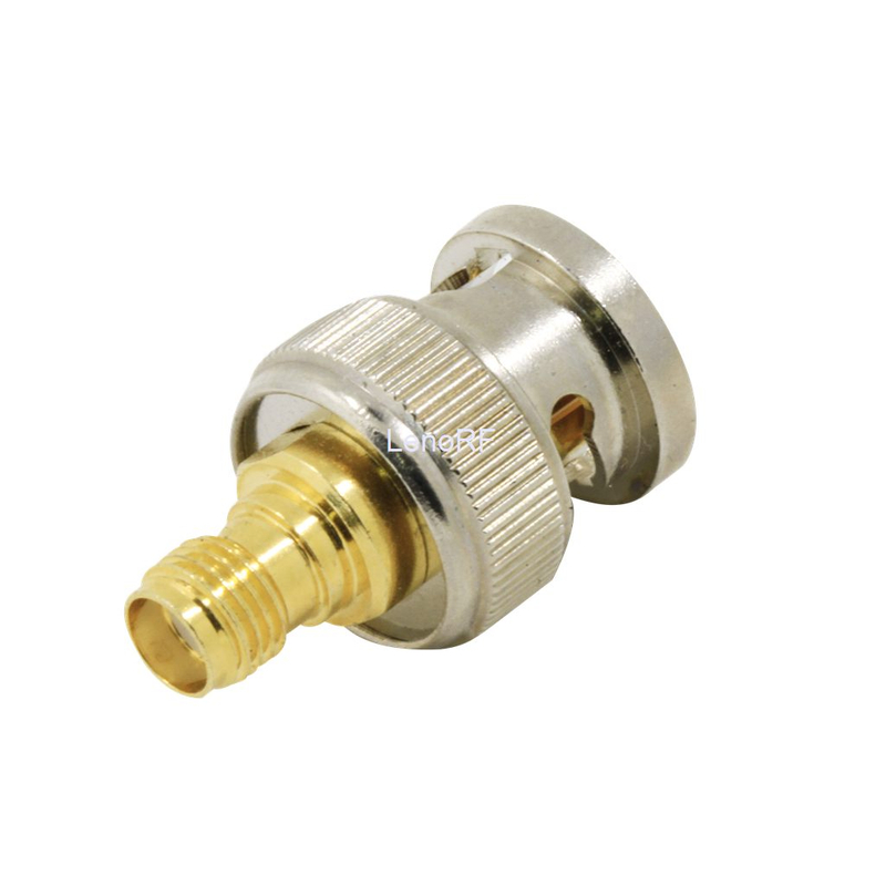 BNC Plug to SMA JACK RF Adaptador