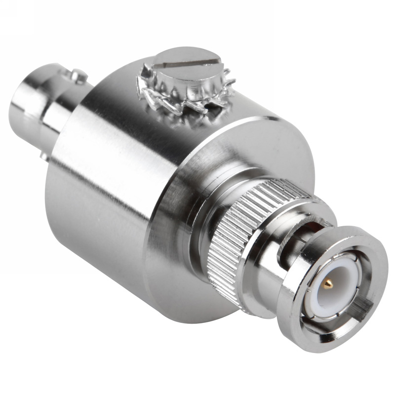 Tubo de gás do pára-raios para microondas -bnc masculino para mulher