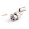 BNC masculino crimp para conector RG58 RF