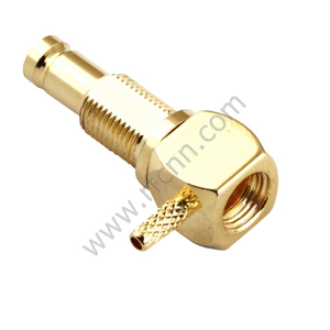 1.0 / 2.3 Ângulo direito Crimping masculino para 1,13 conector RF