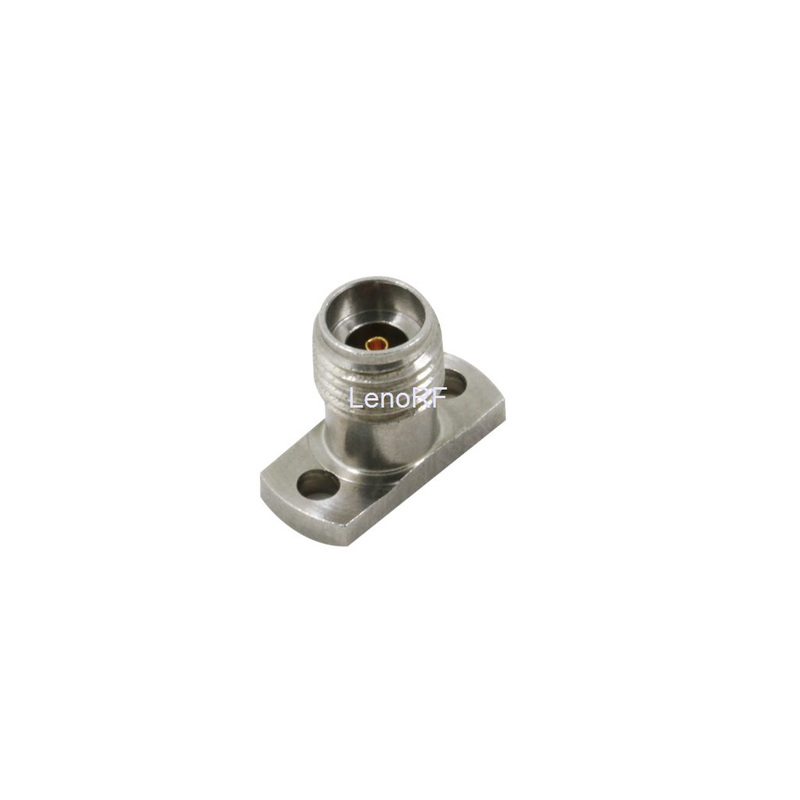 Conector de montagem RF de flange de jack 2.92mm