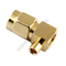 Ângulo direito do direito do crimp do macho SMA para o conector RG405 RF