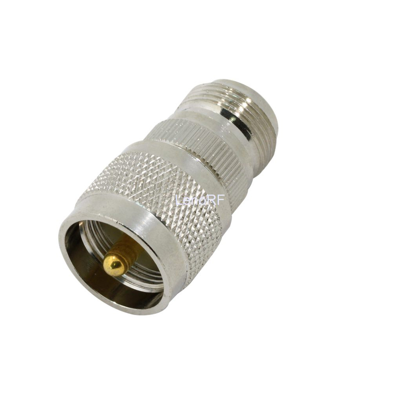 UHF Plug to N Jack RF Adaptador