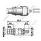 SMZ feminino para conector RG179 RF